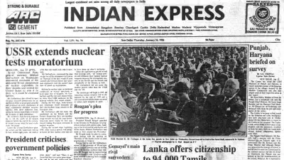 1986: Indira Gandhi Assassination Trial Ends, Gorbachev Extends Nuclear Moratorium