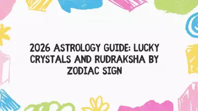 2026 Astrology Guide: Lucky Crystals and Rudraksha for Each Zodiac Sign