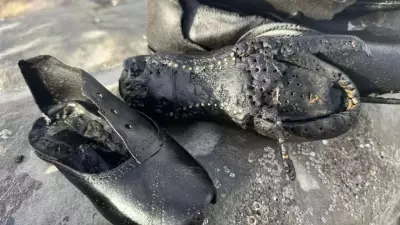 400+ Victorian Boots Mysteriously Wash Ashore on Welsh Beach, Baffling Locals