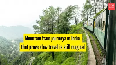 5 Magical Mountain Train Journeys in India That Celebrate Slow Travel