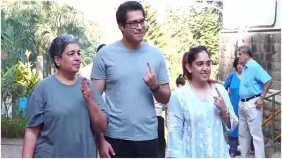Aamir Khan's Ex-Wife Reena Dutta, Son Junaid Vote in Maharashtra Civic Polls