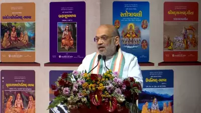 Amit Shah Lauds Adi Shankaracharya as 'Walking University' at Gujarati Works Release