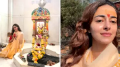 Ananya Panday's Temple Visit Kurta Set: Style, Price, and Where to Buy
