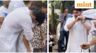 Arjun Bijlani Cuts Dubai Trip Short, Tears Up at Father-in-Law's Funeral