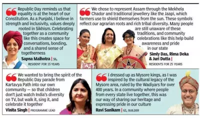 Bengaluru Villa Community Unites in Patriotic Republic Day Parade