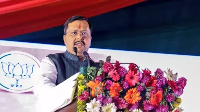 BJP Chief Nitin Nabin Sets 2027 Poll Agenda in UP, Lauds Yogi's Transformation