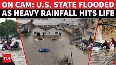California Flood Crisis: San Francisco Bay Area Submerged, Boats on Streets