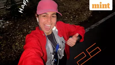 Chandigarh Woman Runs 26.26km to Draw '26' on City Map for New Year 2026