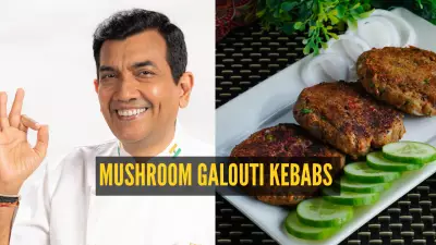 Chef Sanjeev Kapoor's Mushroom Galouti Kebabs: A Perfect Winter Evening Snack