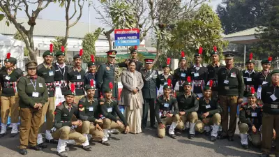 Delhi CM Rekha Gupta Visits NCC Camp on Army Day, Pledges Enhanced Support