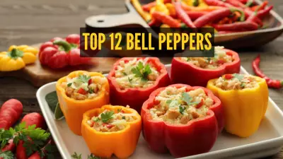 Global Culinary Agency Reveals Top 12 Bell Peppers Worldwide: From Greece to Spain