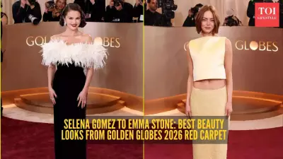 Golden Globes 2026 Beauty Trends: Selena Gomez's Bob to Ariana Grande's Brunette