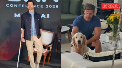 Hrithik Roshan Explains Crutches Use: 'My Knee Took 2 Days Off; Body Has On/Off Switches'