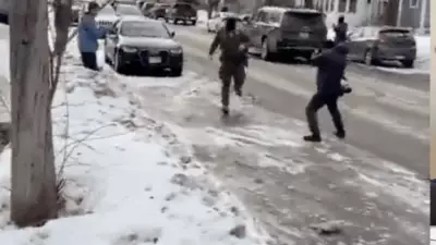 ICE Officer's Viral Ice Slip Video Sparks Mockery Amid Minnesota Controversy