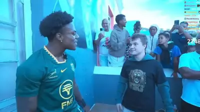 IShowSpeed's South Africa Stream Hijacked by Masked Stalker 'White Speed'