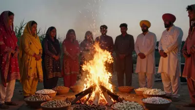 Lohri 2026: Why Peanuts, Revri, and Popcorn Are Offered to the Bonfire