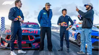 Max Verstappen Reunites with Ricciardo and Lindblad in Ford Shoot