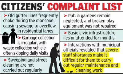 Nagpur Residents Demand Action on Water Crisis and Civic Woes in Ashi Nagar Zone