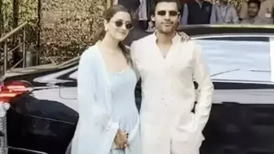 Nupur Sanon and Stebin Ben Return to Mumbai After Udaipur Wedding Festivities