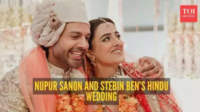 Nupur Sanon and Stebin Ben's Dreamy Hindu Wedding: Viral Pictures Showcase Stunning Looks