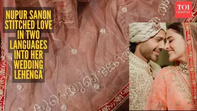 Nupur Sanon's Wedding: How Her Bridal Lehenga Stitched Two Cultures Together