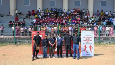 P T Usha Champions Grassroots Talent Hunt in Mangaluru Athletics Camp