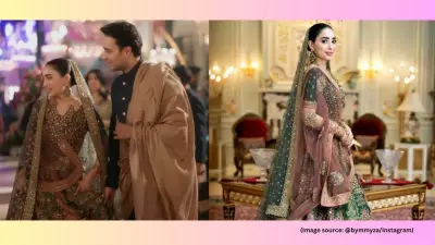 Pakistani Bride's Indian Designer Outfits Spark Debate Amid Political Tensions