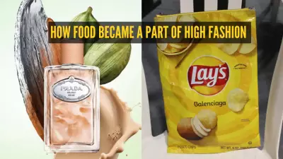 Prada's Chai Perfume & 7 Times Food Inspired High Fashion