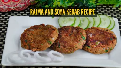 Protein-Packed Rajma & Soya Kebab Recipe: A Vegetarian Snack Powerhouse