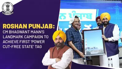 Punjab CM Bhagwant Mann Launches 'Roshan Punjab' for Power Cut-Free State by 2026
