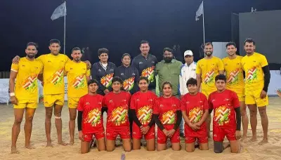 Rajasthan Teams Storm into Finals of Khelo India Beach Kabaddi in Diu