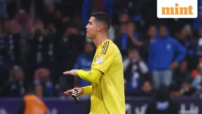 Ronaldo's Frustration Boils Over as Al Nassr Suffers Crushing Defeat to Al Hilal