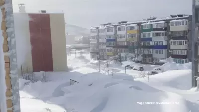 Russia's Kamchatka Faces Snow Apocalypse: Buildings Buried, Two Dead in Record Storm