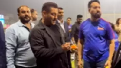 Salman Khan's Surat ISPL Visit Creates Fan Frenzy, Upcoming Film 'Battle Of Galwan' Awaited