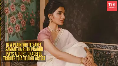 Samantha Ruth Prabhu Stuns in Anavila Saree: A Lesson in Timeless Ethnic Fashion