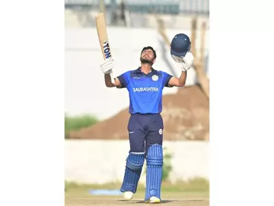 Saurashtra Storms into VHT Semis with 17-Run Victory Over Uttar Pradesh