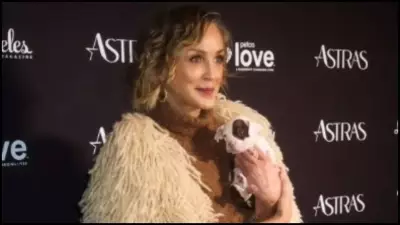 Sharon Stone Welcomes New Puppy, Shares Glimpses from Astra Film Awards