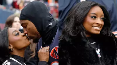 Simone Biles Swaps Gymnastics for NFL Photography: A Day on the Sidelines