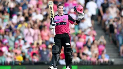 Steve Smith's Blazing Century: Four Sixes in a Row, Ton in 41 Balls