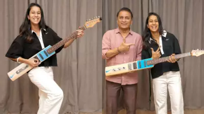 Sunil Gavaskar Joins Jemimah Rodrigues for Viral Duet, Gifts Her Guitar