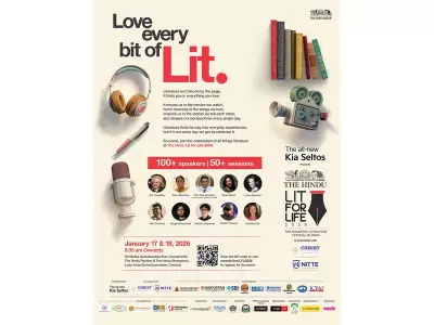 The Hindu Lit for Life 2026 Festival Returns to Chennai on January 17-18