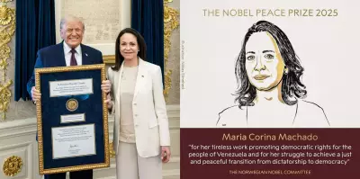 Trump Receives Nobel Medal from Venezuelan Opposition Leader, But Not the Prize