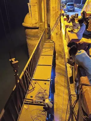 Tungabhadra Dam's 18th New Crest Gate Installed, Replacement Pace to Accelerate