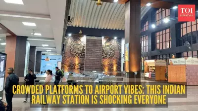 Varanasi's Banaras City Railway Station Transforms into Airport-Like Marvel