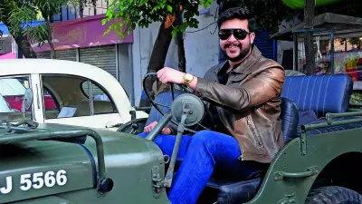 Vintage Car Rally in Lucknow's Hazratganj Showcases 22 Classic Beauties