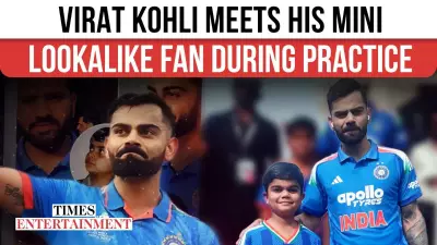 Virat Kohli's Heartwarming Encounter With Young Lookalike Fan Garvit Uttam Goes Viral