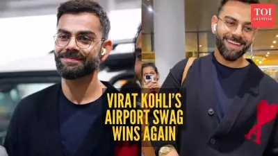 Virat Kohli's Mumbai Airport Look Sparks Fashion Frenzy: Ami Paris Cardigan Steals Show