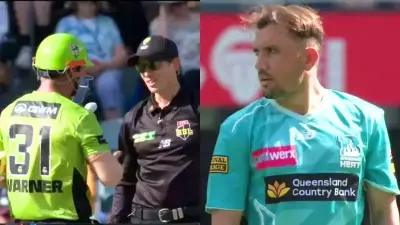 Warner Questions Zaman Khan's Bowling Action in BBL, Sparks Controversy