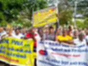 600 Retired BSNL Employees Protest in Chennai Over 110 Crore Unpaid Dues