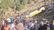 8 Dead as Bus Plunges Down Hill in Himachal's Sirmaur, Rescue On